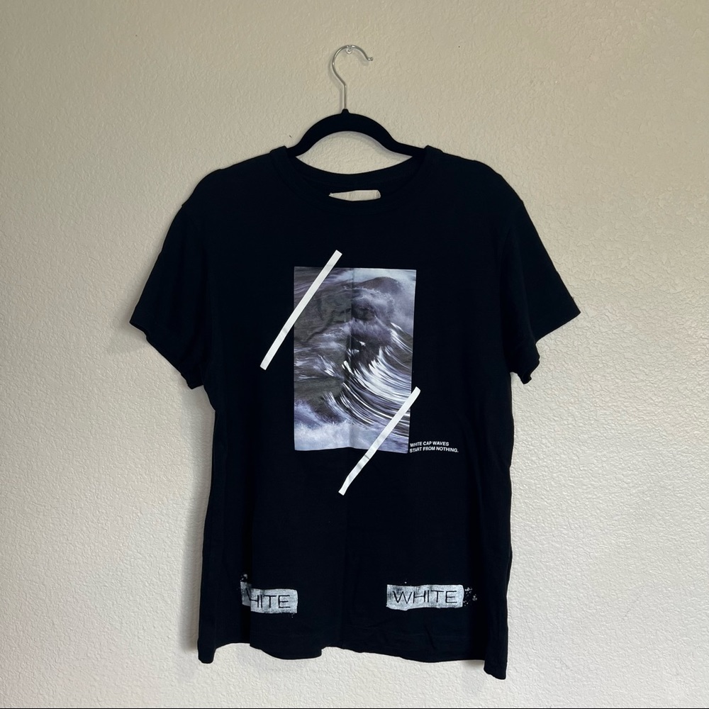 Off-White c/o Virgil Abloh: Wave Print T-Shirt